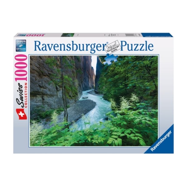 Puzzle 1000 pcs - Les gorges de l'Aar