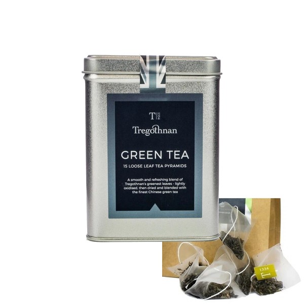 Tee: 15 GREEN TEA Teebeutel in Dose