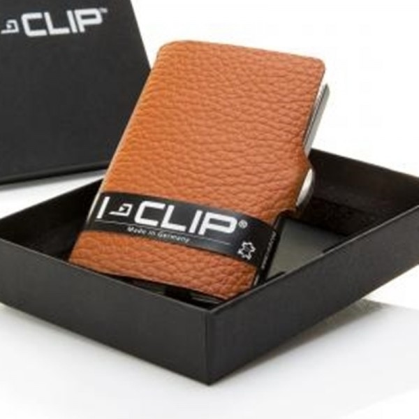 I-CLIP® V Classic nussbraun Kartenetui