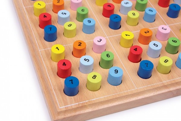 Sudoku coloré ronde
