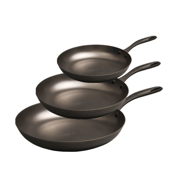 Set de poêles en fonte 20, 24 et 28 cm