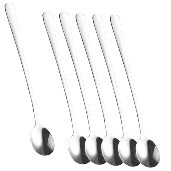Cuillère à long manche 6 pcs (couverts)