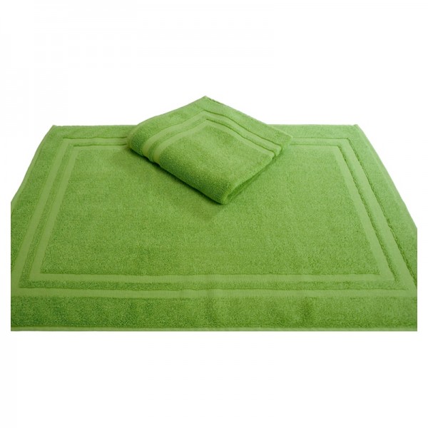 OPAL vert clair tapis de bain 50x75cm