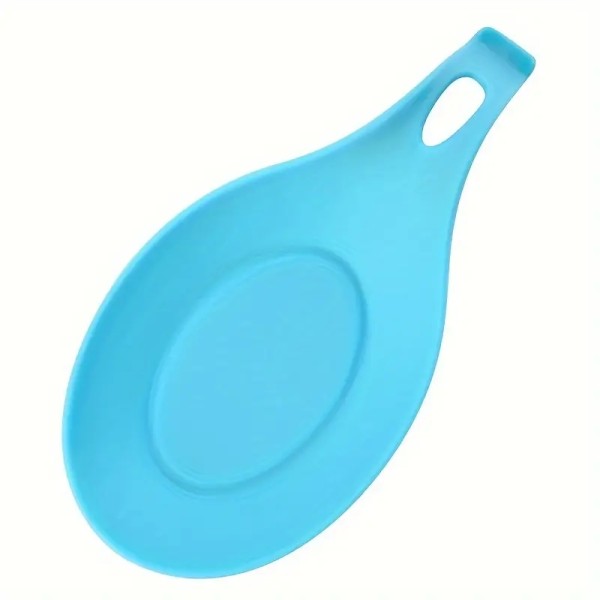 Koch- Löffelablage Silikon blau
