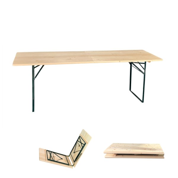 Tisch - Festbanktisch klappbar