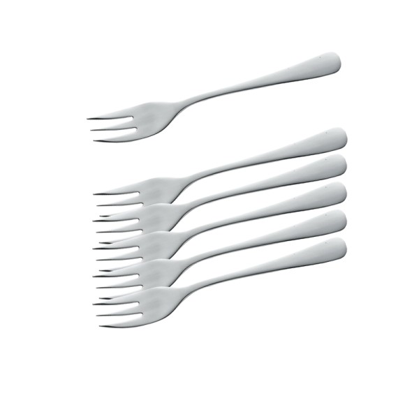 Fourchette à gâteau 6 pcs (couverts)