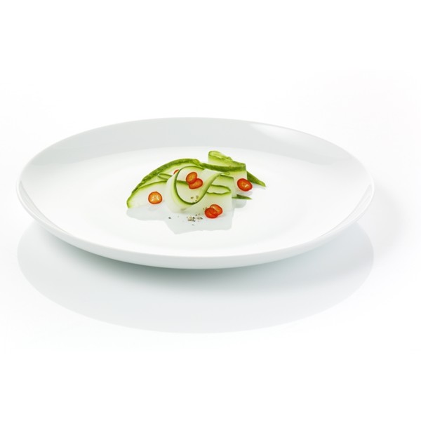 assiette plate 25cm, ( à manger ) "asw"