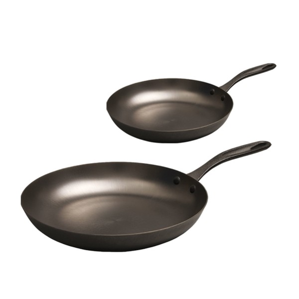 Set de poêles en fonte 20 & 28 cm