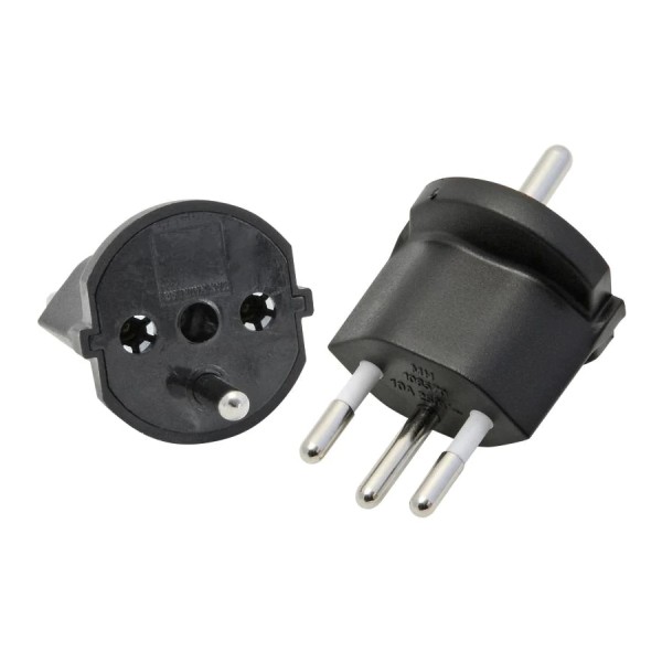 Adaptateur fixe T12 / Schuko CH 3 poles