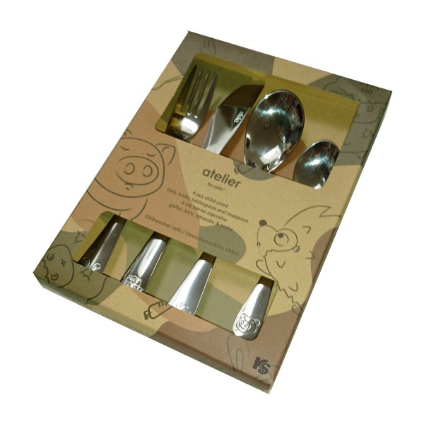 couvert d'enfant, ensemble 4pc.