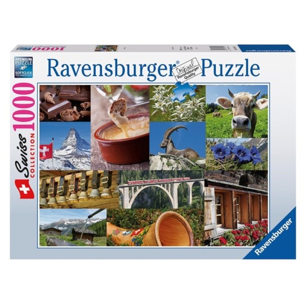 Puzzle 1000 pcs - Swissness