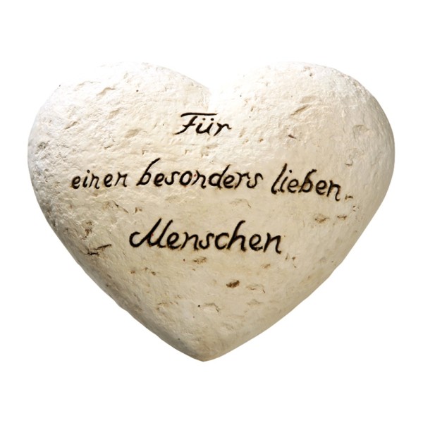 Deko Herz "…für lieben Menschen"