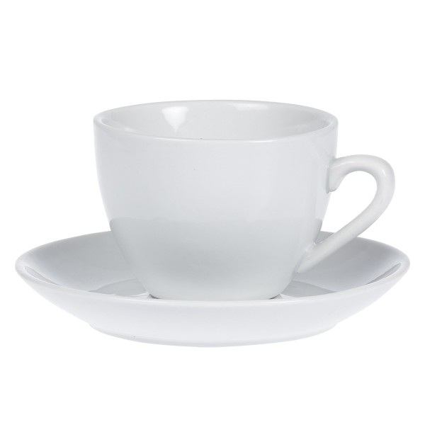 Tasse à café avec soucoupe