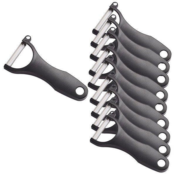 Éplucheurs noir, 10 pcs