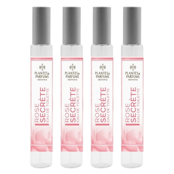 Eau de toilette Rose Secrète 4x30ml