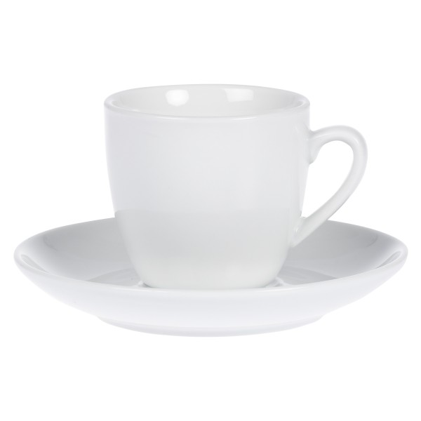 Espressotasse mit Unterteller (1 dl)
